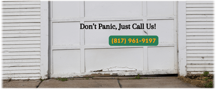 Garage Door Off-Track in Grapevine, TX